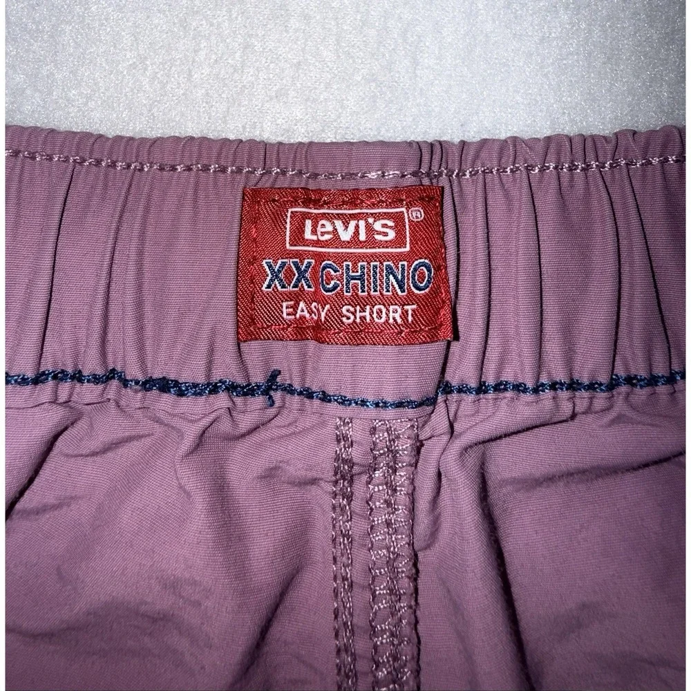 LEVI'S XX Chino Easy Shorts Men's Size  32  Pull On‎ Stretch Hybrid Pink No Tag